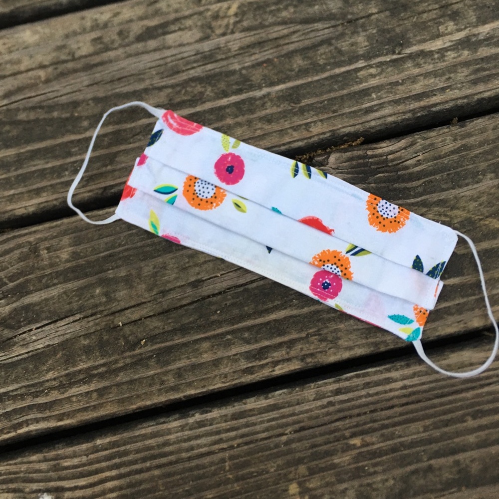 WEEKEND SALE Adult Floral  Face Mask!